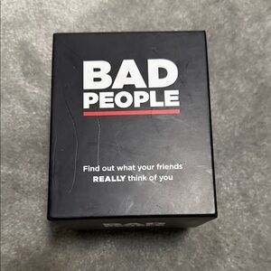 Bad People Card Game